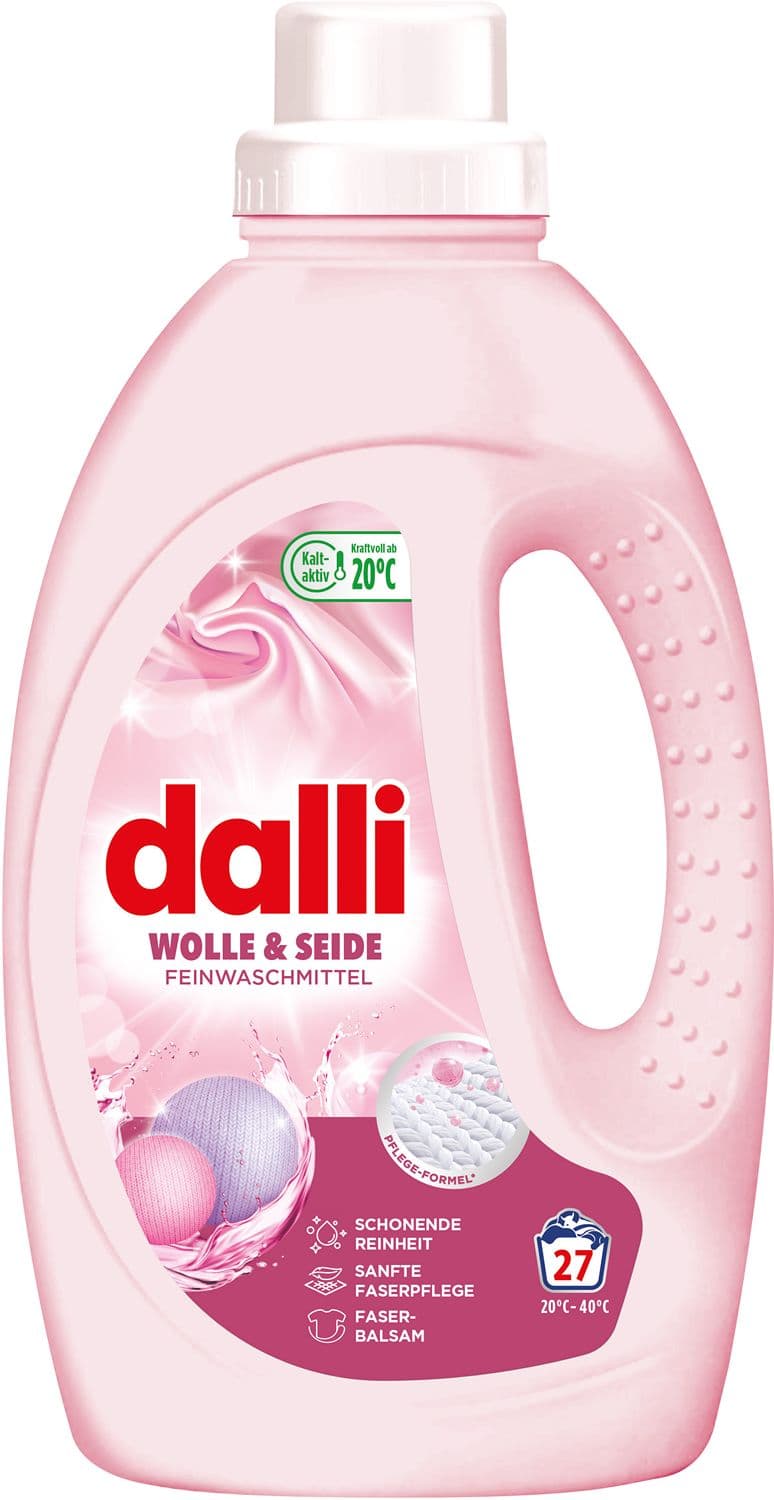 dalli Feinwaschmittel Wolle & Seide Flüssig