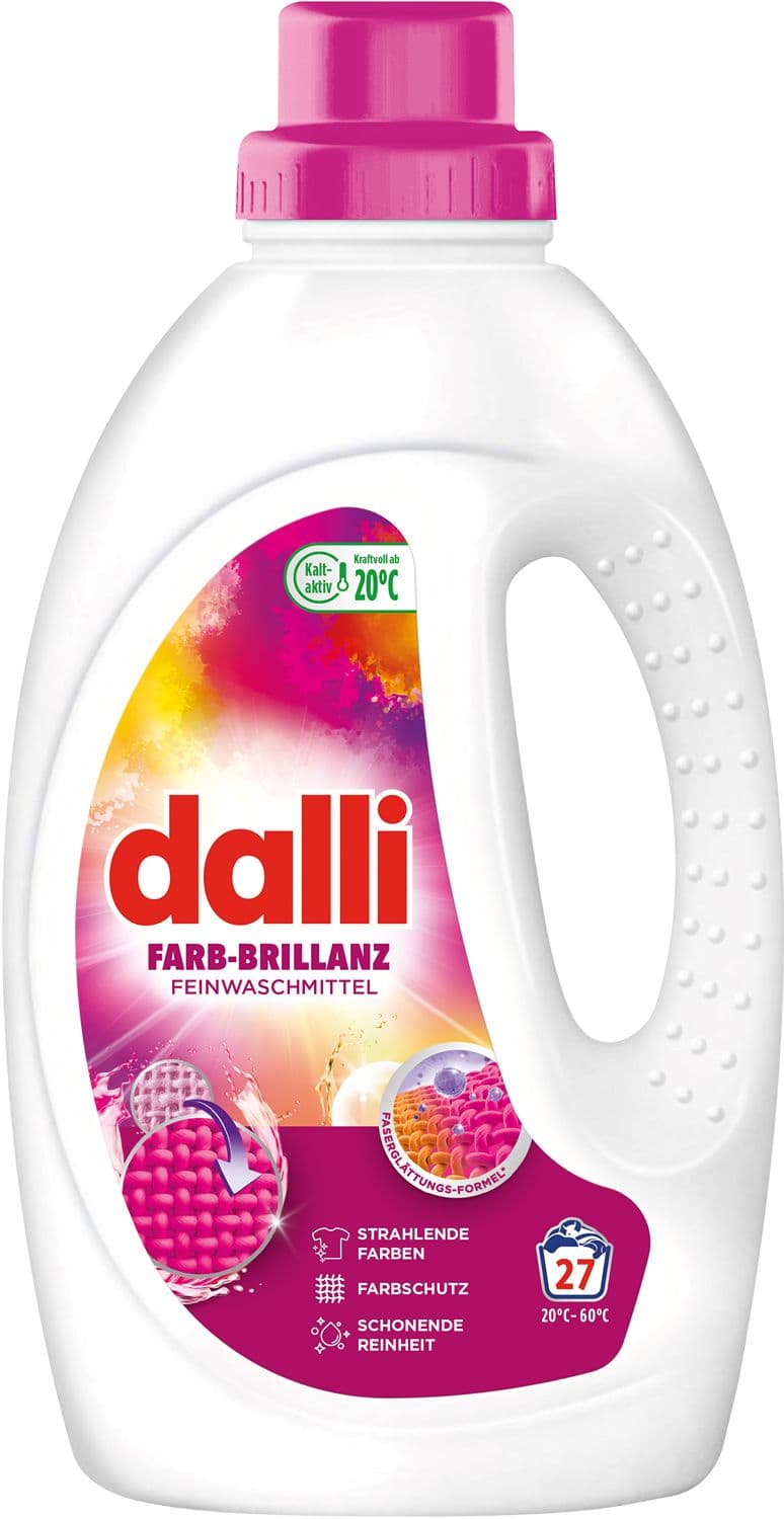 dalli Feinwaschmittel Farb-Brillanz Flüssig