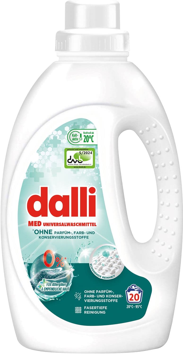 dalli Med Universalwaschmittel Flüssig