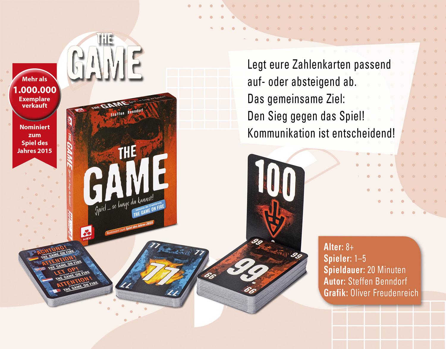 Produktbild Nürnberger Spielkarten Verlag - The Game 4 von 5