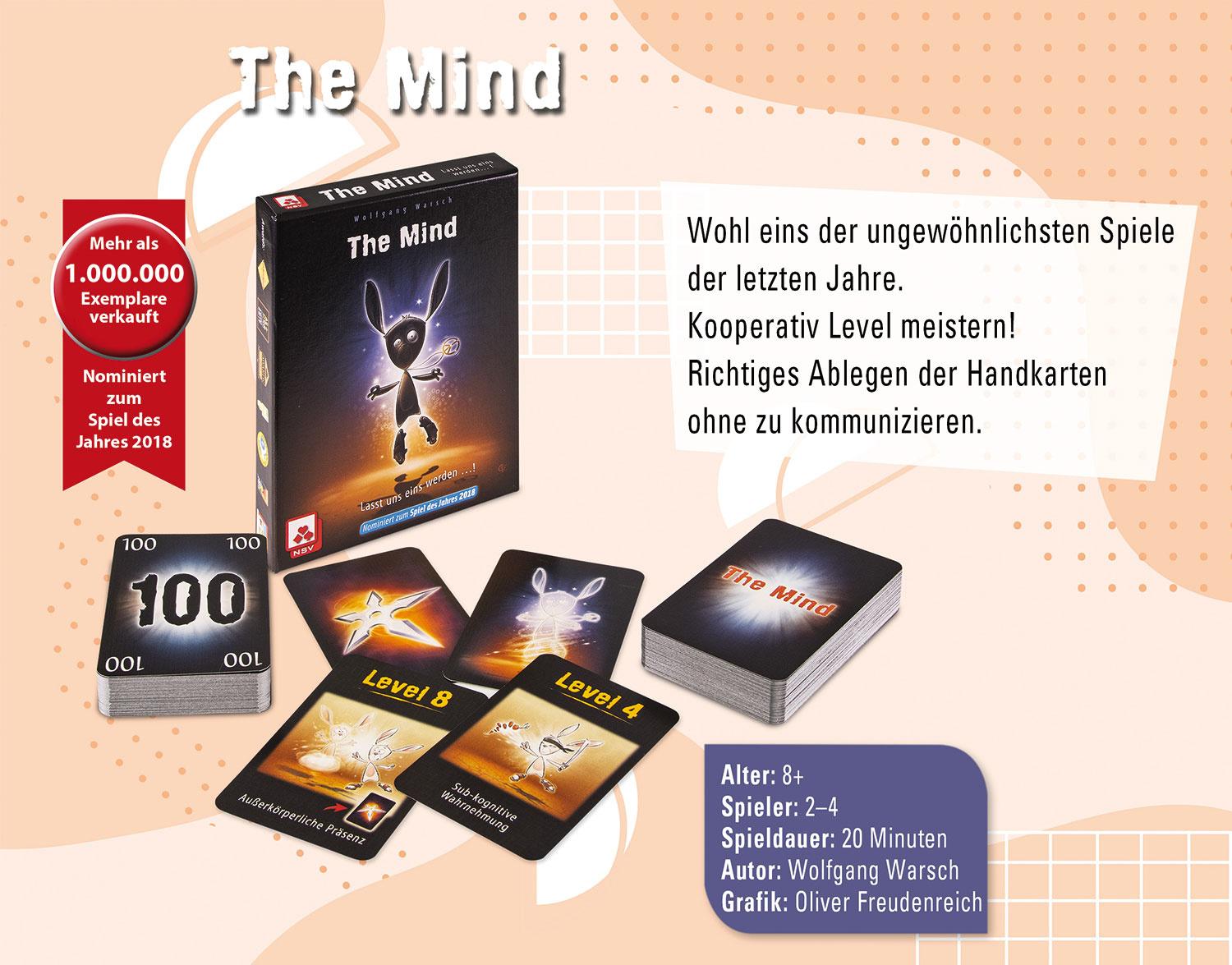 Produktbild Nürnberger Spielkarten Verlag - The Mind 4 von 5