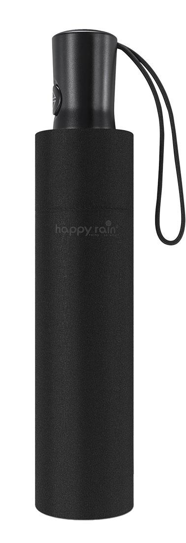 Produktbild happy rain Taschenschirm mit Auf&Zu-Automatik Regenschirm schwarz 2 von 2