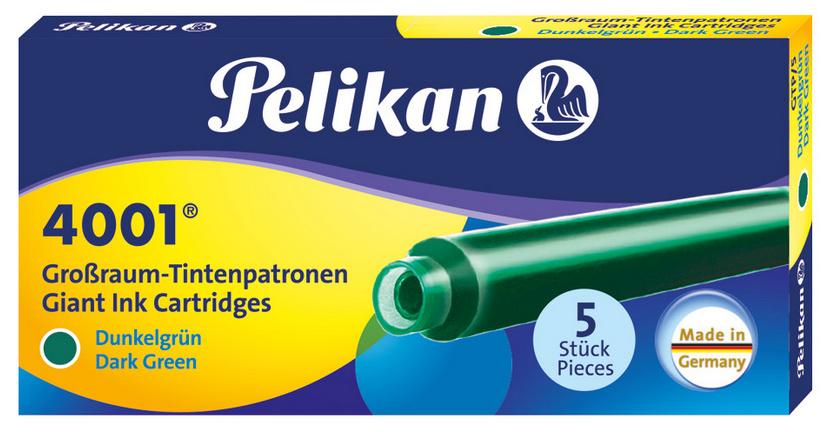 Pelikan Grossraumpatrone 4001® grün 5 Stück
