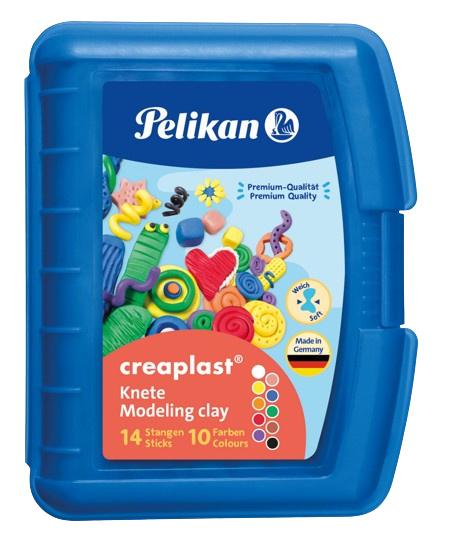 Pelikan Kinderknete creaplast® 10 Farben im blauen Etui