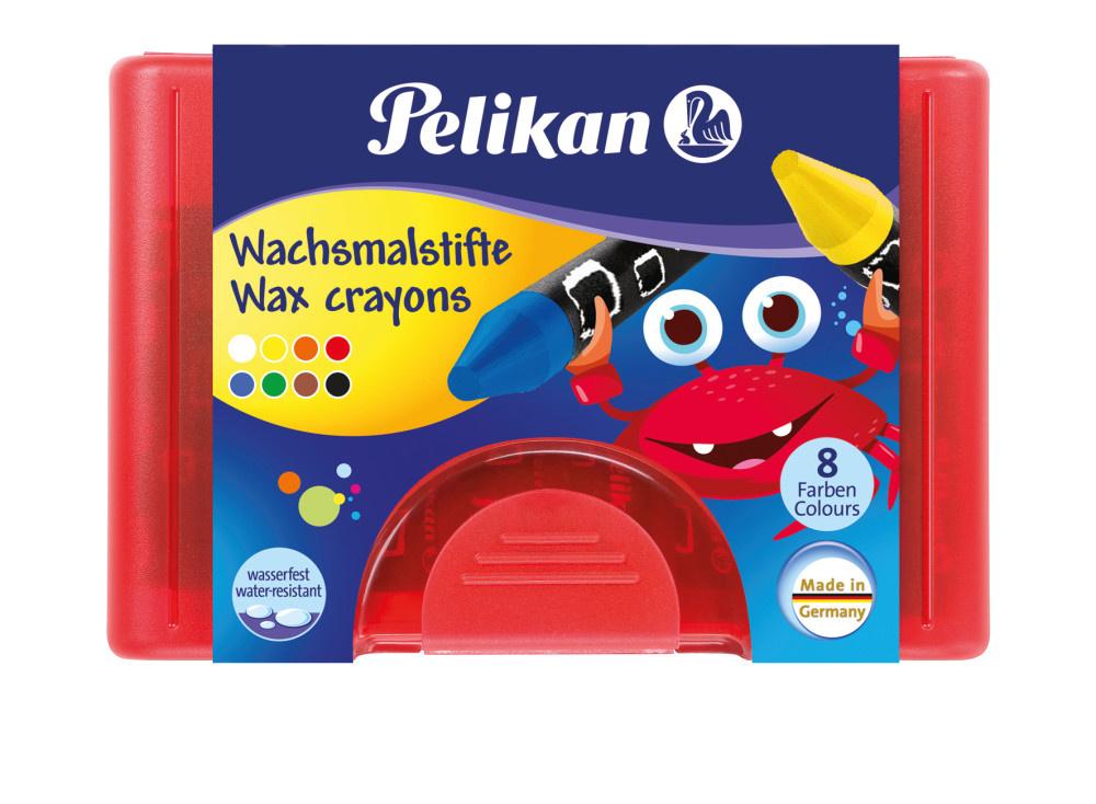 Pelikan Wachsmalstifte dick 8er-Box