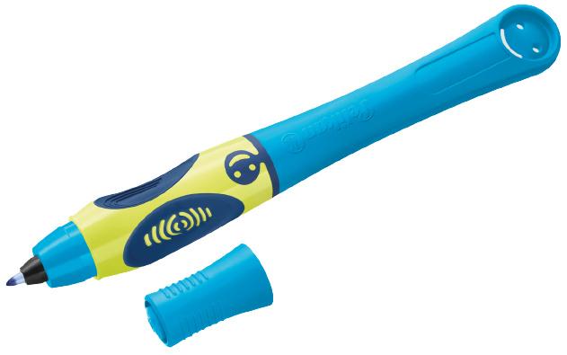 Pelikan griffix® Tintenroller für Linkshänder Neon Fresh Blue