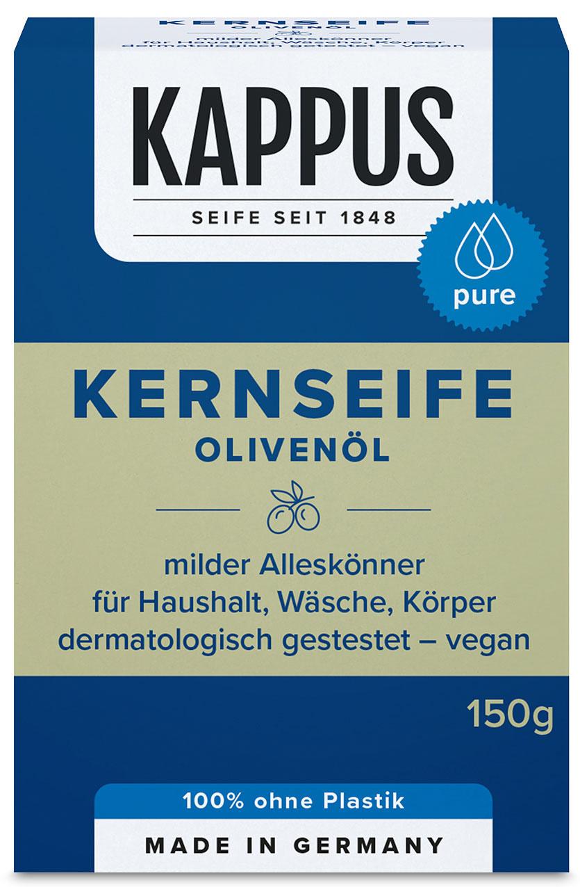Kappus Pflanzenöl Kernseife Olivenöl