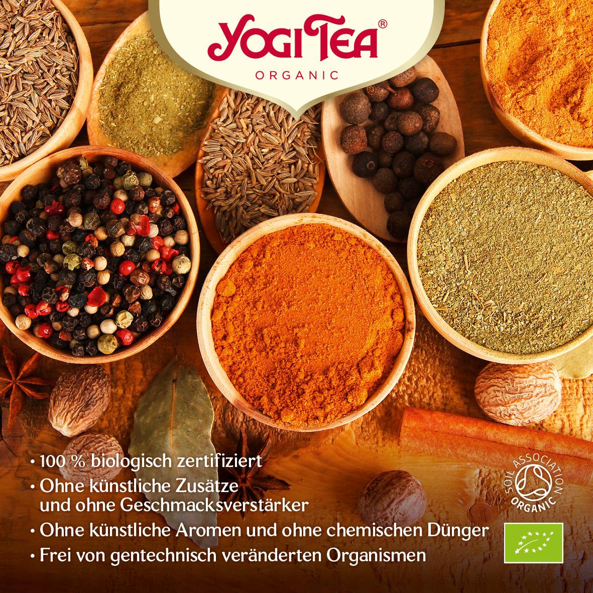 Produktbild YOGI TEA Bio Geürzteemischung Tulsi Gelassenheit 5 von 6