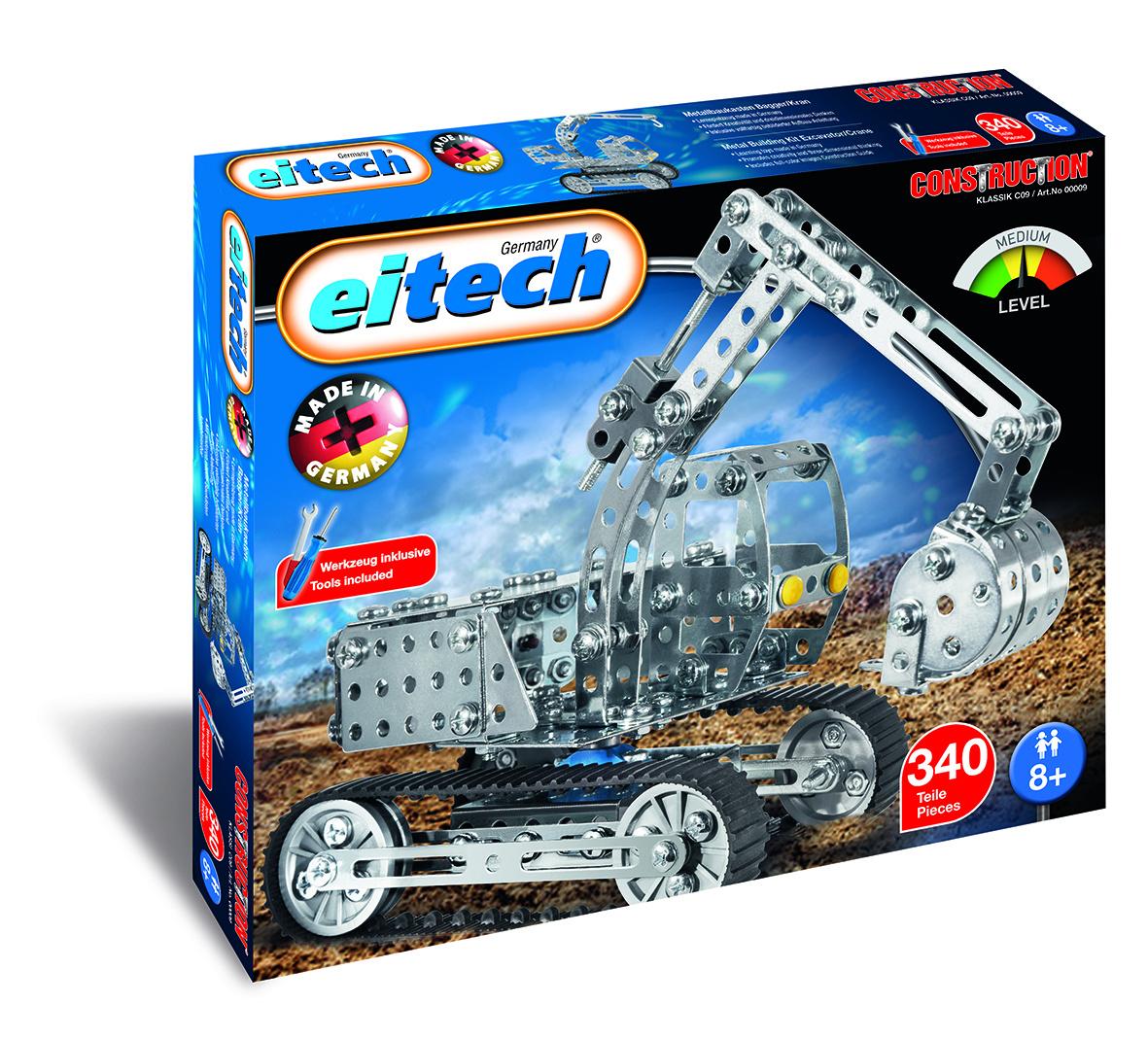 eitech Metallbaukasten - Bagger/Kranwagen 00009