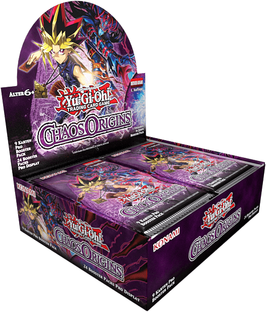 Yu-Gi-Oh Sammelkartenspiel - Chaos Origins Display Deutsch – Booster Display 