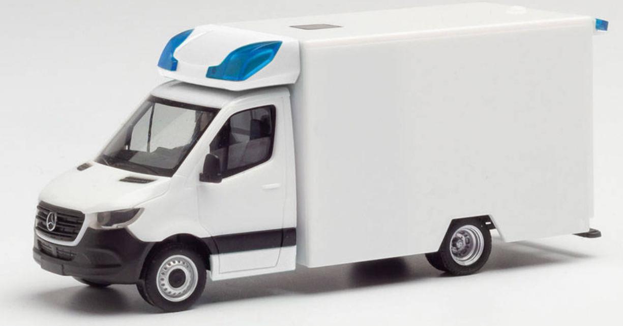 Herpa 13826 - Mercedes-Benz Sprinter `18 Fahrtec RTW, weiß