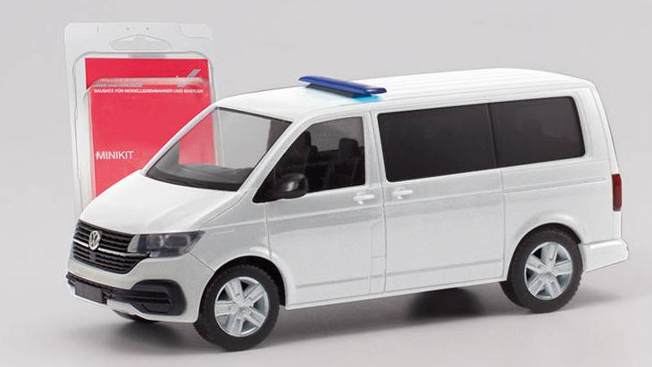 Herpa 013895 - MINIKIT VW T 6.1 BUS MIT HÄNSCH DBS 5000