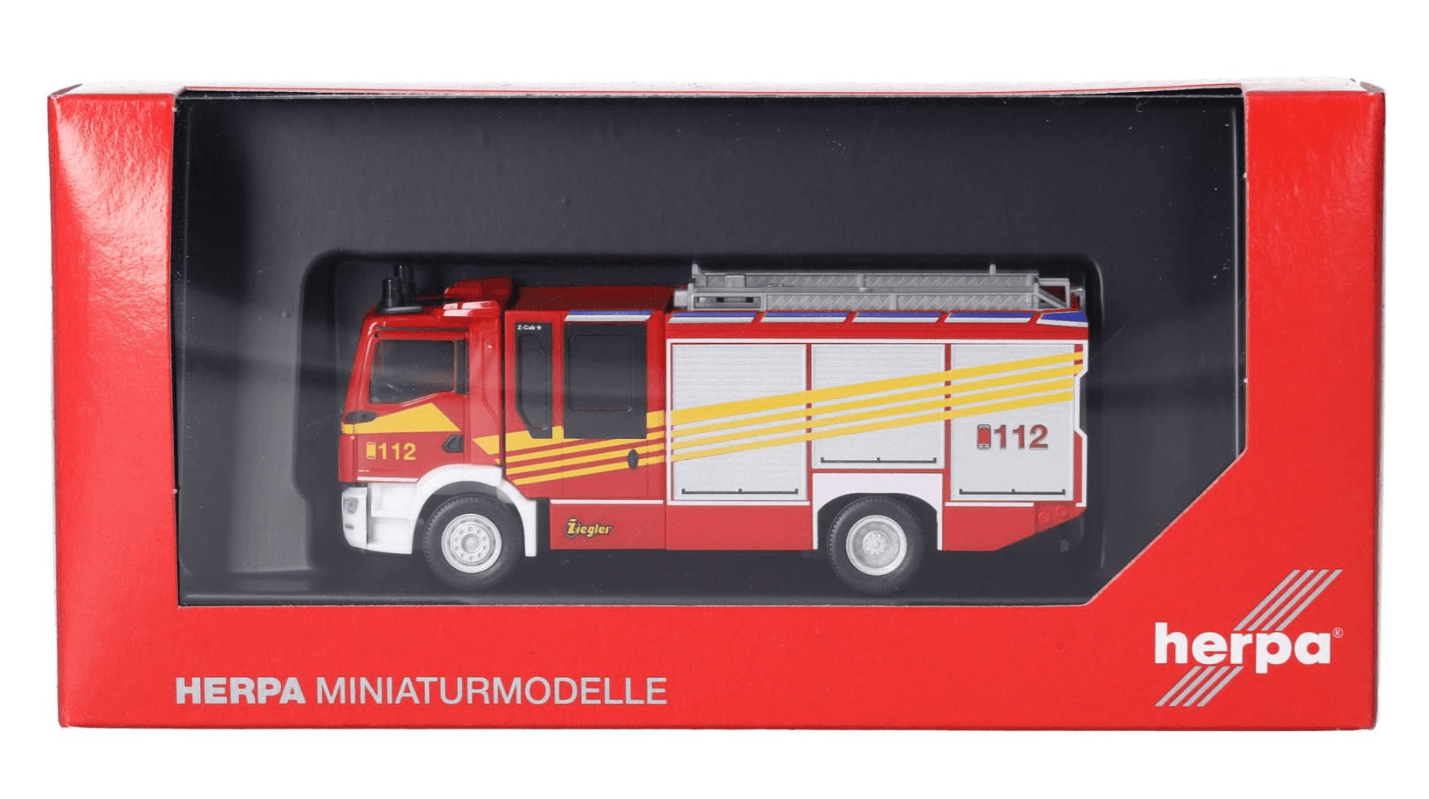Produktbild Herpa 097086 1:87 MAN TGM CC Ziegler Z-Cab "Feuerwehr"  5 von 5