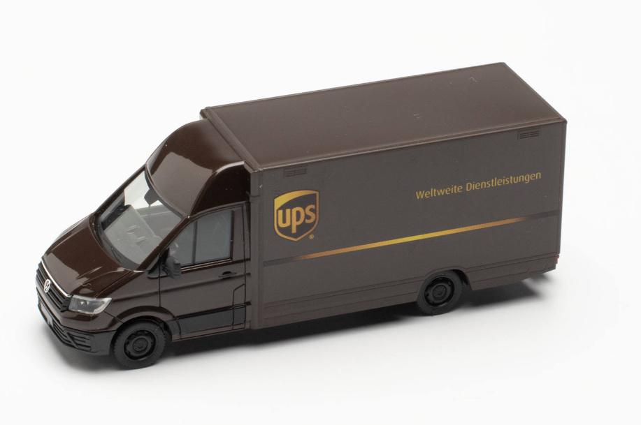 Produktbild Herpa 097321 Volkswagen (VW) Crafter Paketverteilerfahrzeug"UPS" 3 von 5
