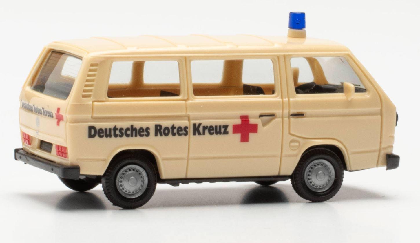 Produktbild Herpa 097611 1:87 Volkswagen (VW) T3 Bully"Deutsches Rotes Kreuz"(BASIC) 4 von 5
