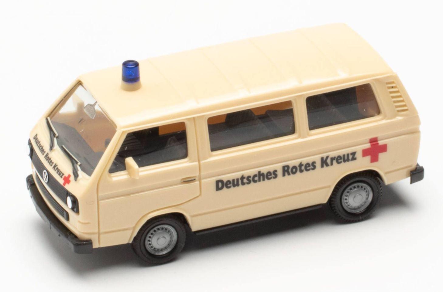 Produktbild Herpa 097611 1:87 Volkswagen (VW) T3 Bully"Deutsches Rotes Kreuz"(BASIC) 2 von 5