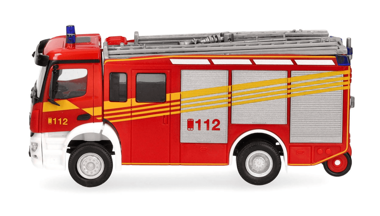 Produktbild Herpa 098168 1:87 Mercedes-Benz Actros S HLF 2000 "Feuerwehr" 3 von 5