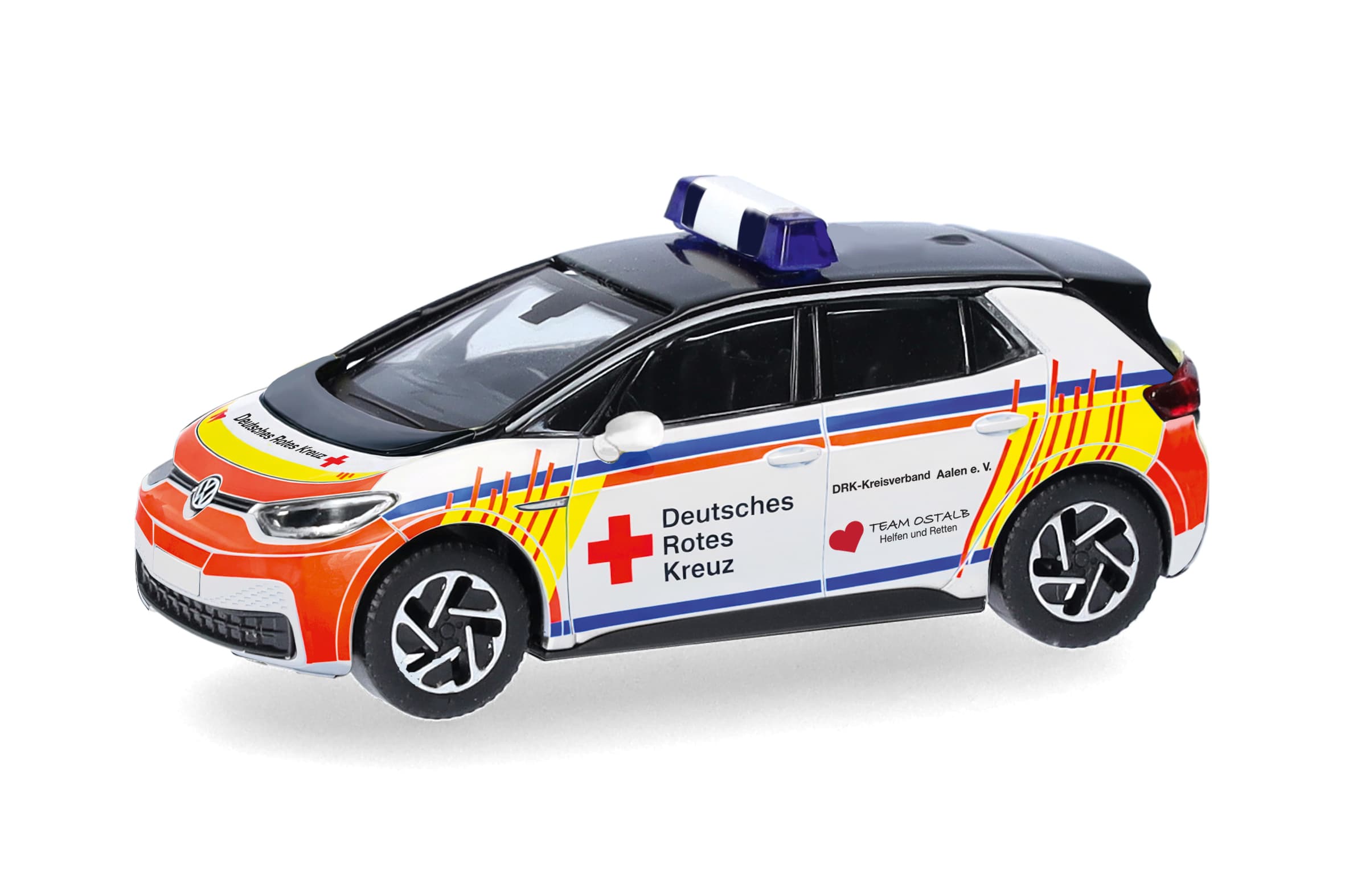 Herpa Volkswagen VW ID.3 DRK Aalen First Responder 1:87