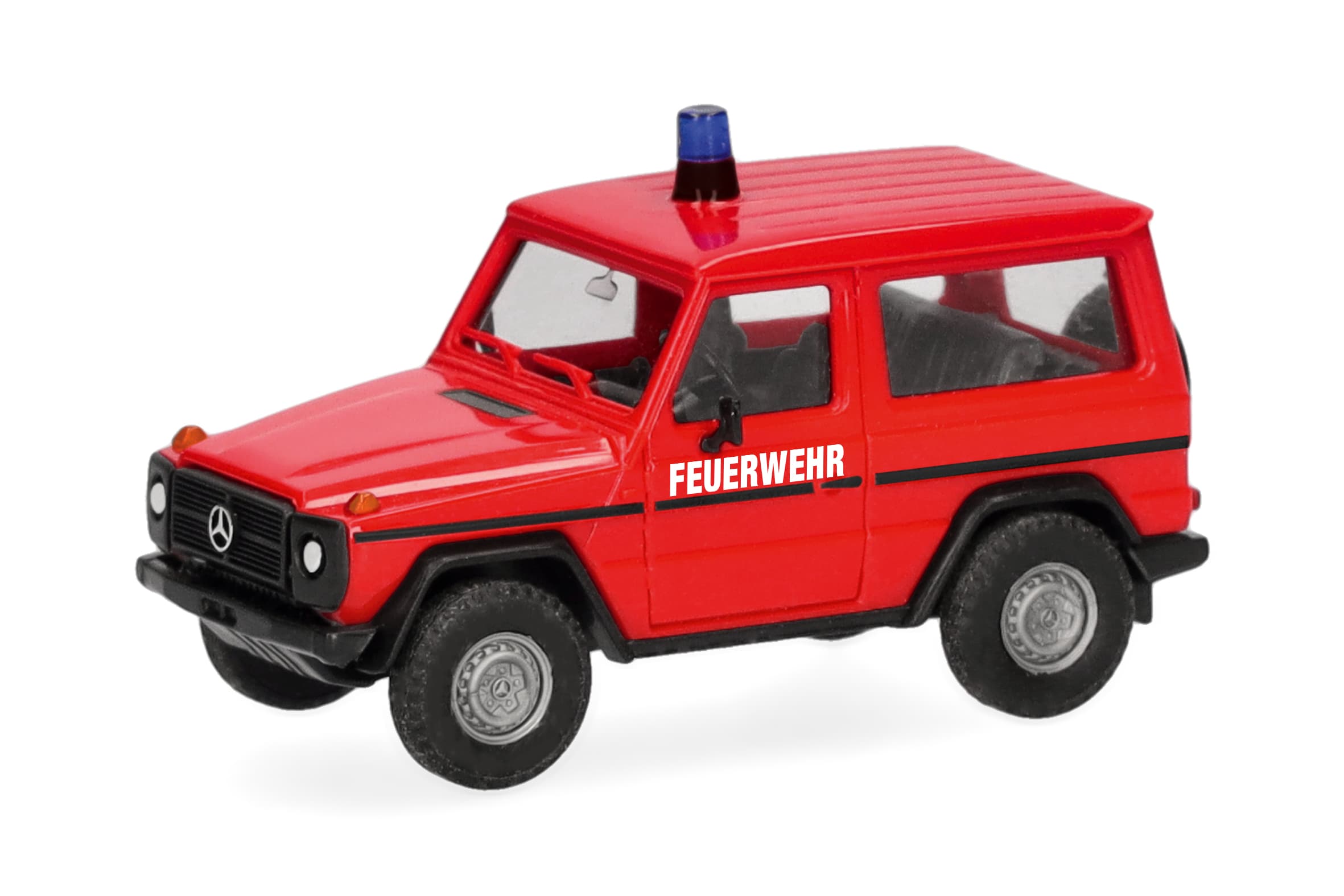 Herpa Basic Mercedes-Benz G-Modell Feuerwehr 1:87 Modellauto