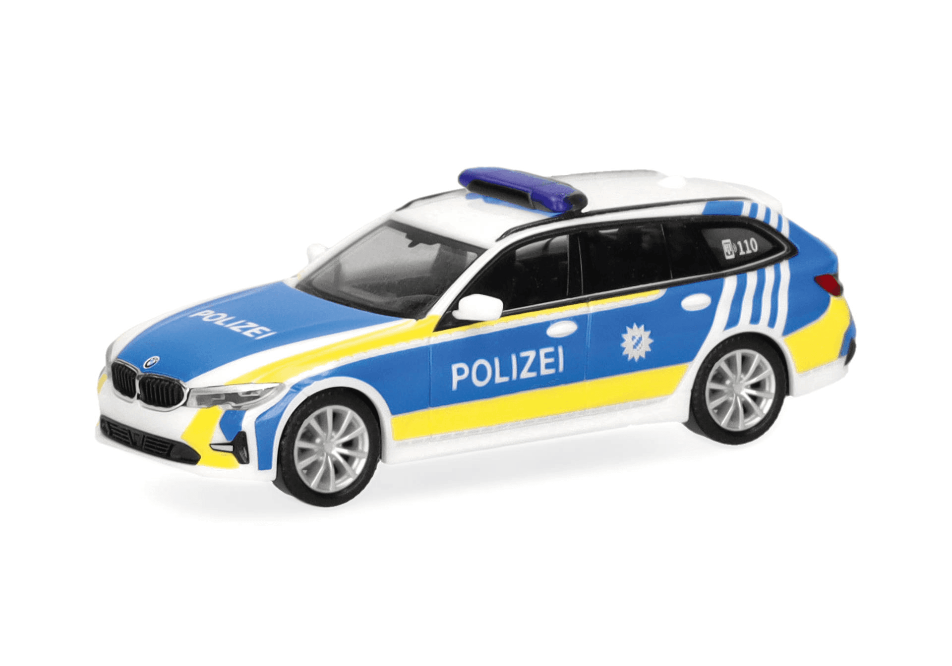 Herpa BMW 3er Touring Polizei Bayern Modellauto 1:87