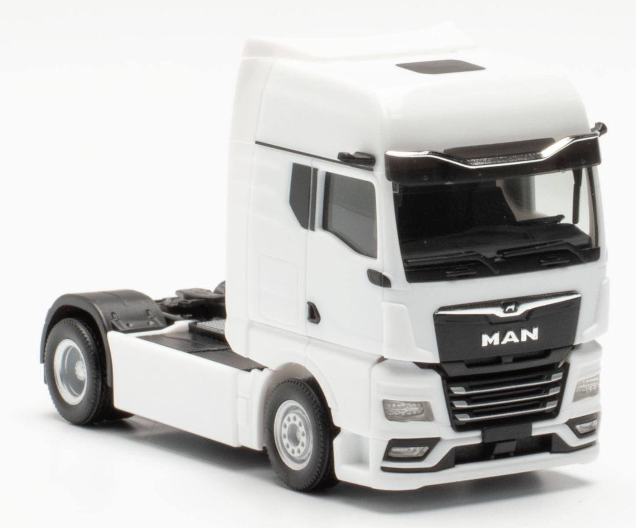 Produktbild Herpa 317108 1:87 MAN eTGX Zugmaschine, weiß 4 von 5