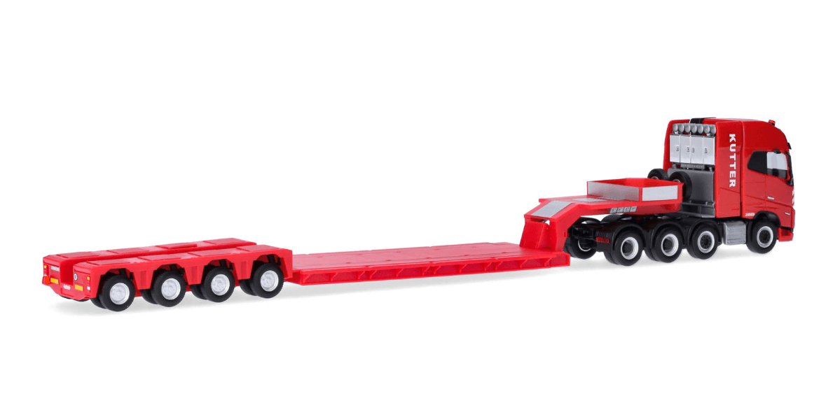 Produktbild Herpa 317962 1:87 Volvo FH 16 GL XL 2020 mit Nooteboom-Pendel-X-Auflieger, 4achs "Kutter" (Bayern/Memmingen) 4 von 4