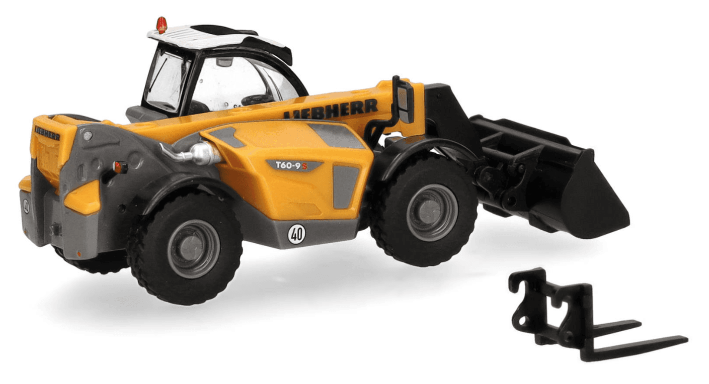Produktbild Herpa 318877 1:87 Liebherr Teleskoplader T60-9S "Liebherr" 4 von 4