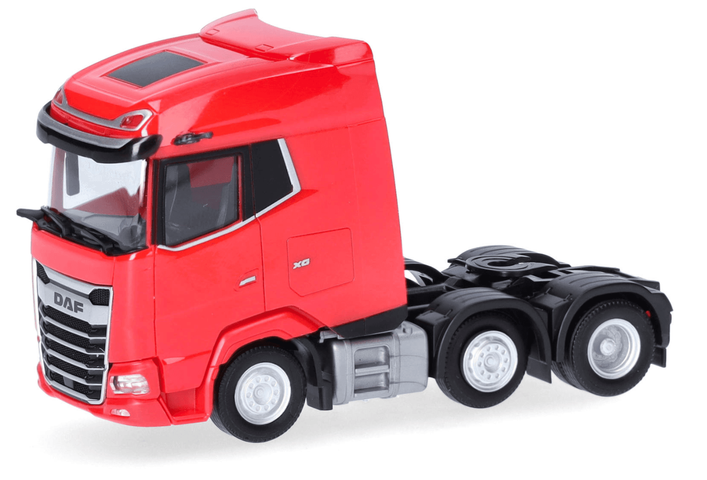 Herpa 318983 1:87 DAF XG Zugmaschine 3achs (6x2), verkehrsrot