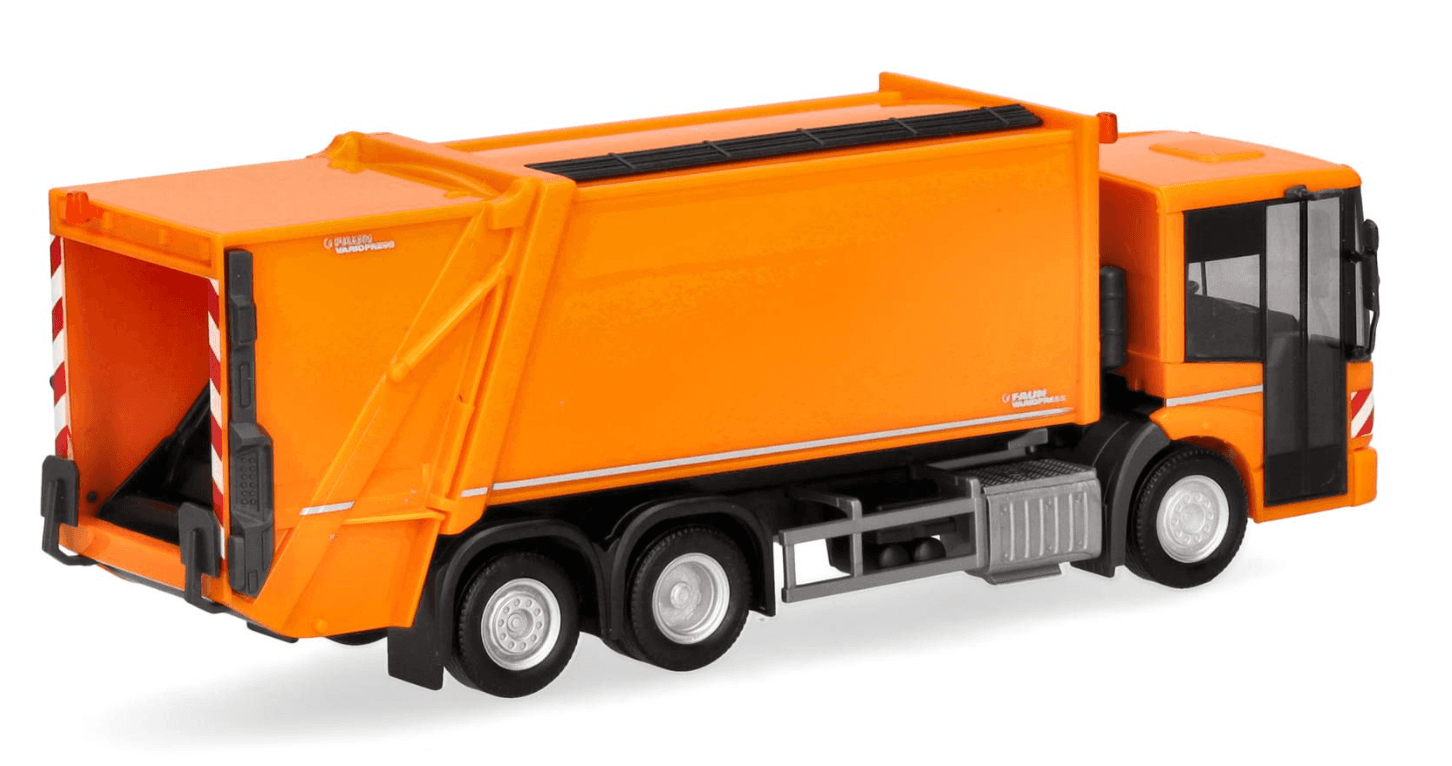 Produktbild Herpa 319003 1:87 Mercedes-Benz Econic Pressmüllfahrzeug FAUN VARIOPRESS, kommunalorange 5 von 5