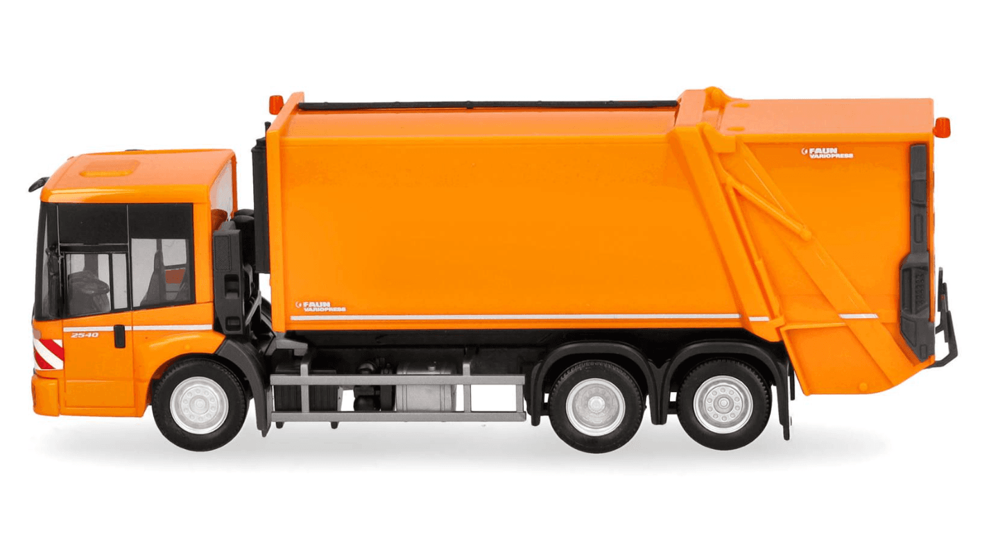Produktbild Herpa 319003 1:87 Mercedes-Benz Econic Pressmüllfahrzeug FAUN VARIOPRESS, kommunalorange 3 von 5