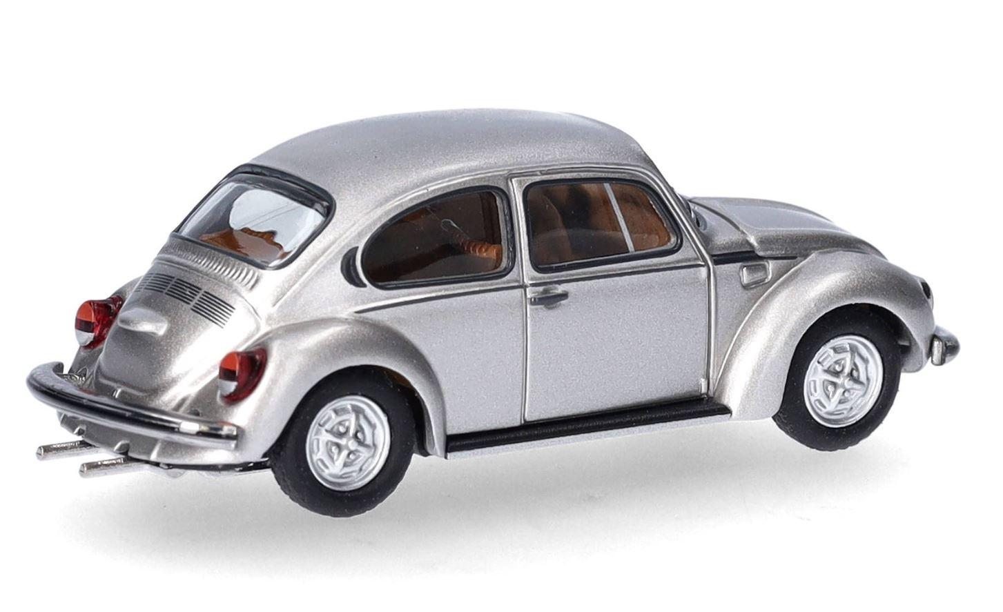 Produktbild Herpa 430982 1:87 Volkswagen (VW) Käfer 1303, silbermetallic 3 von 5