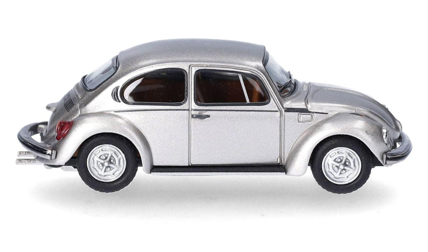 Produktbild Herpa 430982 1:87 Volkswagen (VW) Käfer 1303, silbermetallic 2 von 5