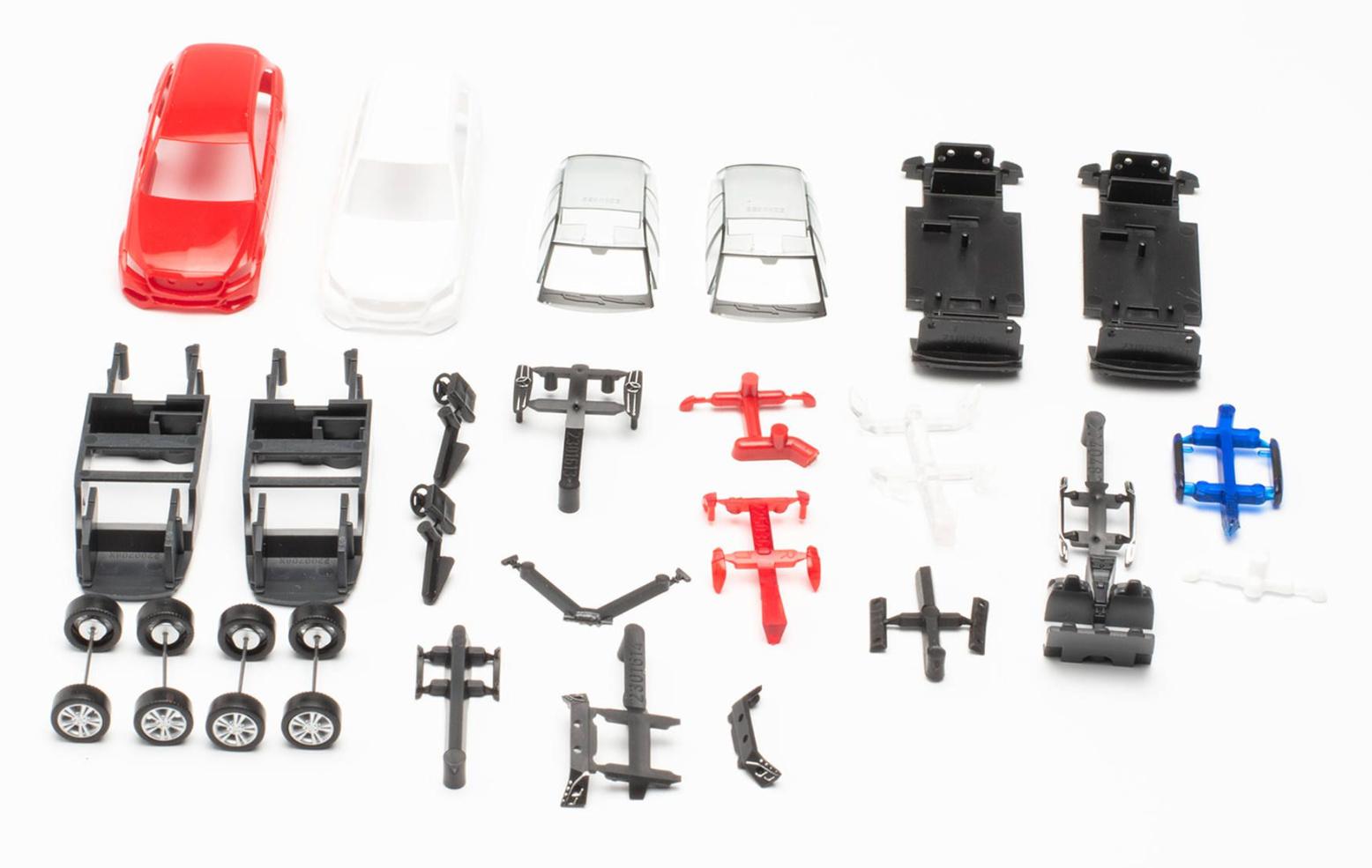 Produktbild Herpa 013284-003 1:87 Herpa MiniKit: Mercedes-Benz C-Klasse Kombi mit Warnbalken (2 Stück) 3 von 4