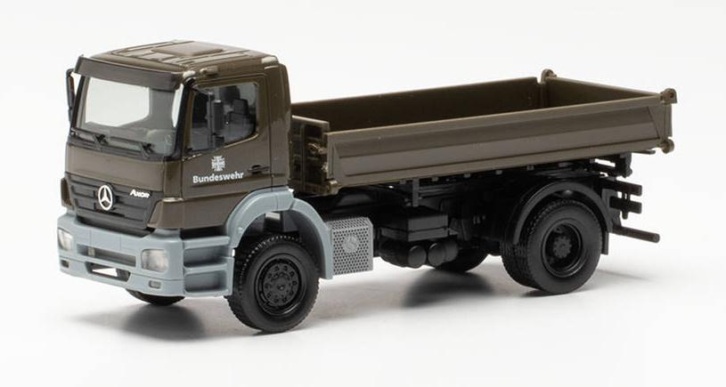 HERPA 746946 1:87 MERCEDES-BENZ AXOR DREISEITENKIPPER „BUNDESWEHR“