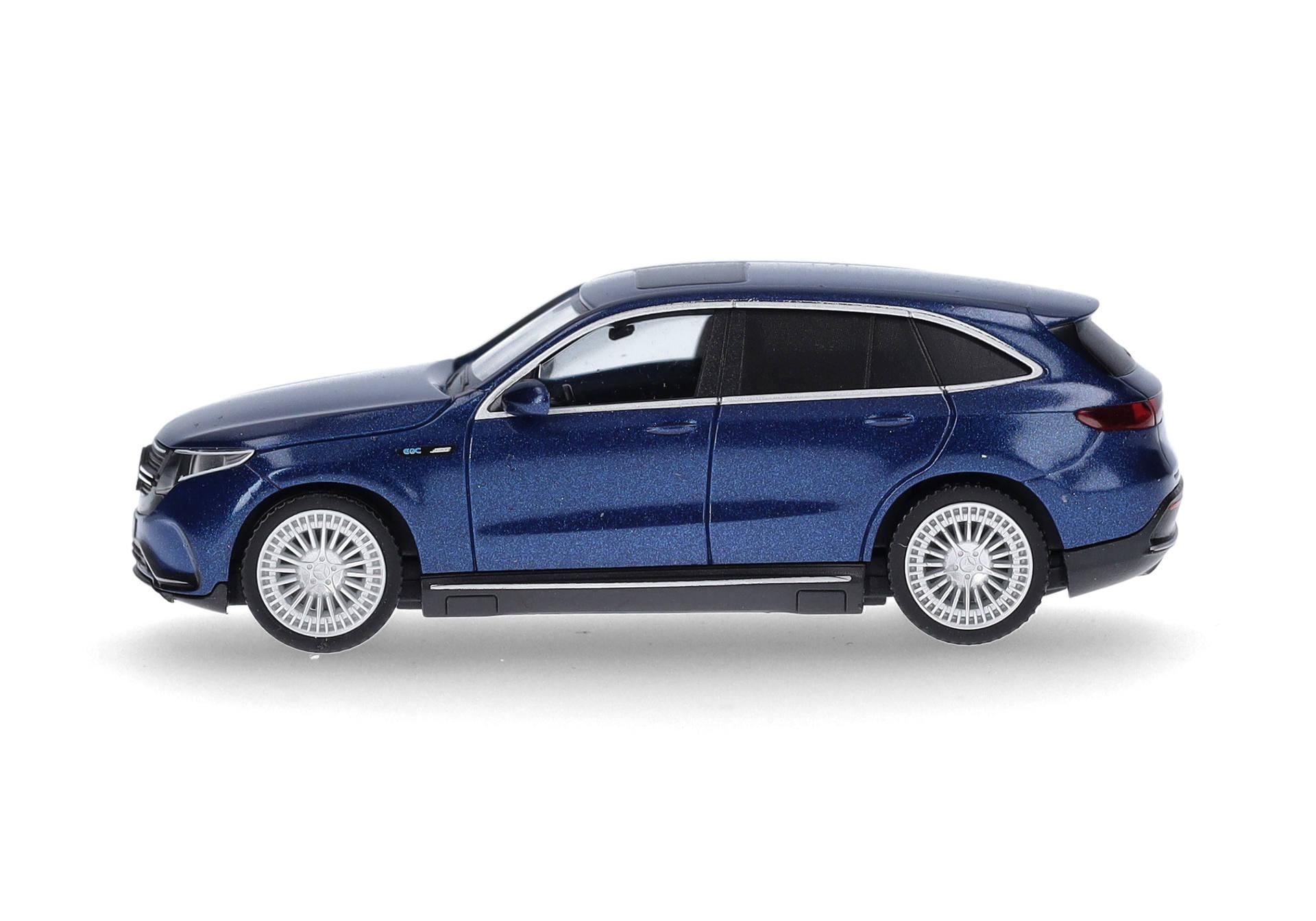 Produktbild Herpa 023733-004 1:87 Mercedes-Benz EQ EQC, brillantblaumetallic 3 von 5