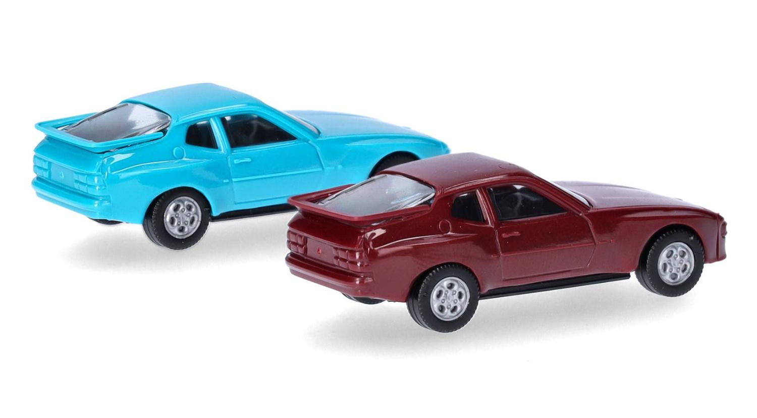 Produktbild Herpa 012768-004 1:87 Herpa MiniKit: Porsche 944, blau/rot 2 von 4