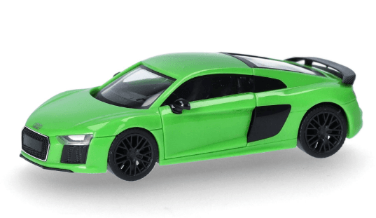 Herpa 028516-005 1:87 Audi R8 V10 Plus, Micrommatagrün