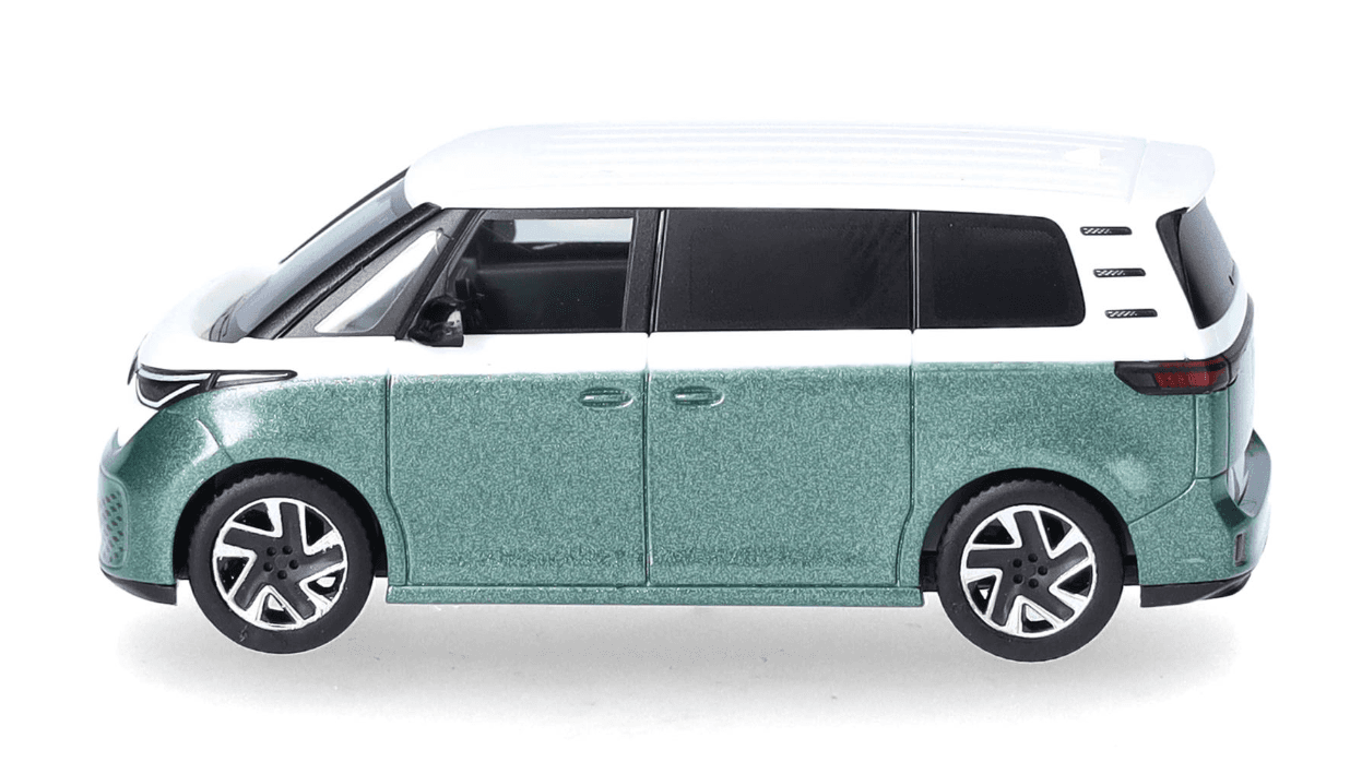 Produktbild Herpa 431132 1:87 Volkswagen (VW) ID. Buzz zweifarbig, Candy Weiß/Bay Leaf Green Metallic 3 von 5