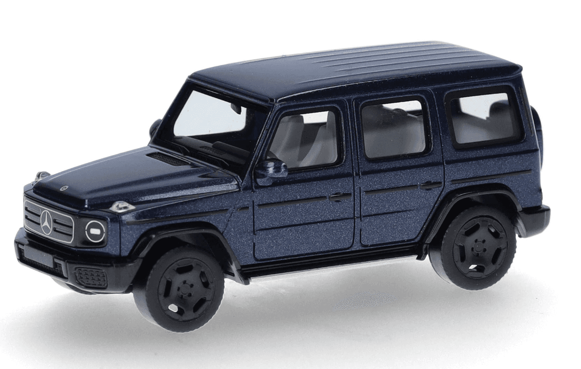 Herpa 431194 Mercedes-Benz G 580 EQ N465 sodalitblaumetallic 1:87