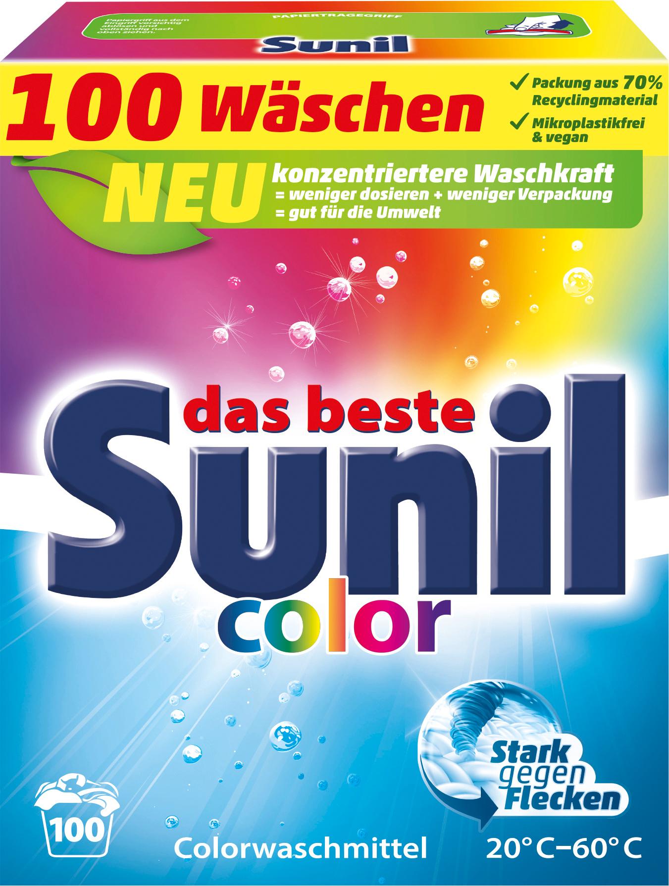 Sunil Waschmittel color Pulver