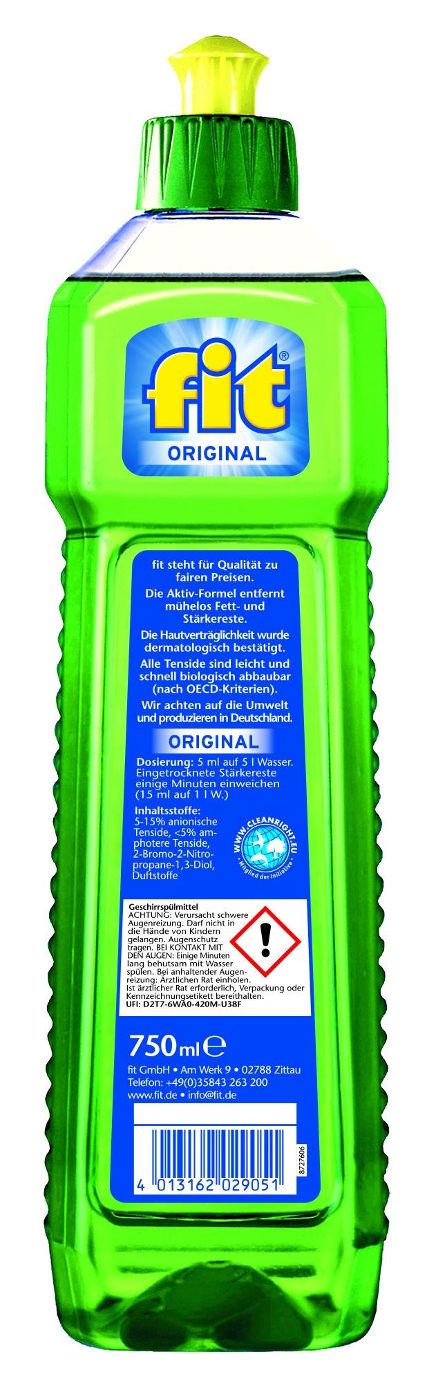 Produktbild fit Spülmittel Original 3 von 3