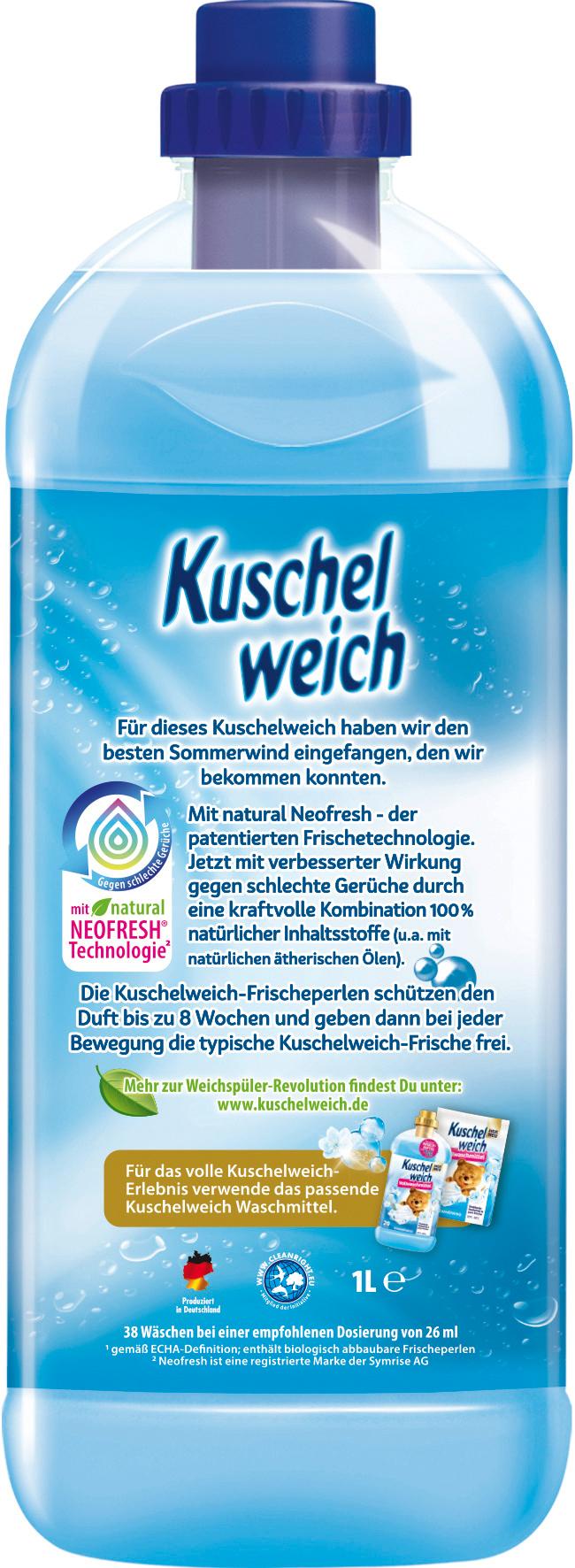 Produktbild Kuschelweich Weichspüler Sommerwind 2 von 2