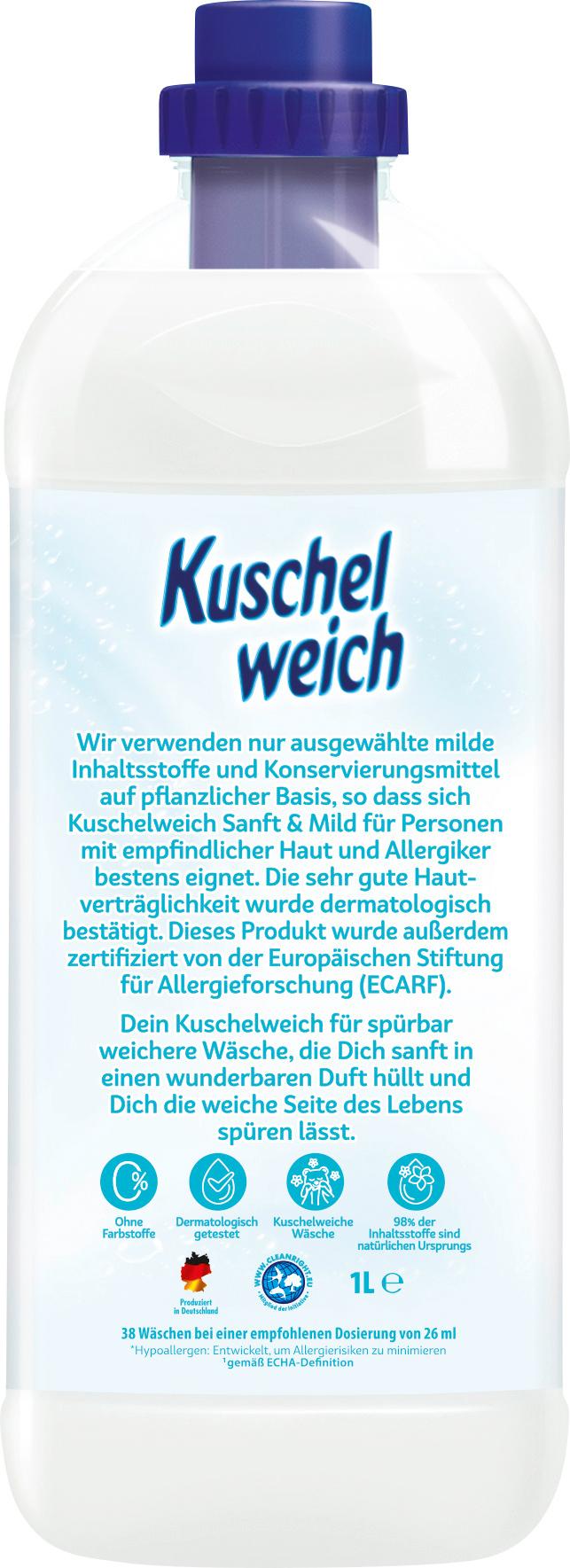 Produktbild Kuschelweich Weichspüler Sanft&Mild 2 von 2