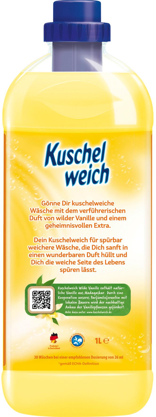 Produktbild Kuschelweich Weichspüler Wilde Vanille 2 von 2