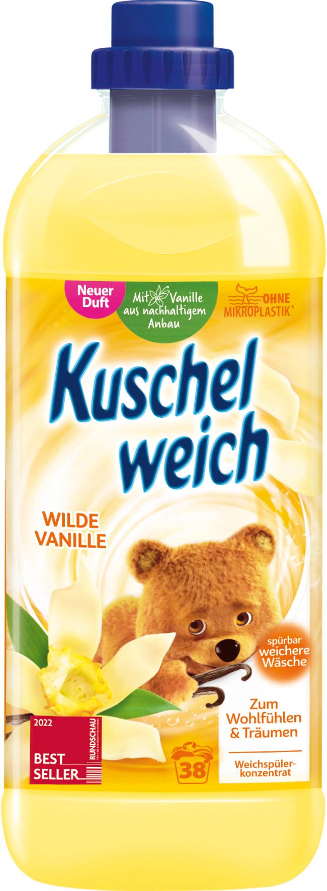 Kuschelweich Weichspüler Wilde Vanille