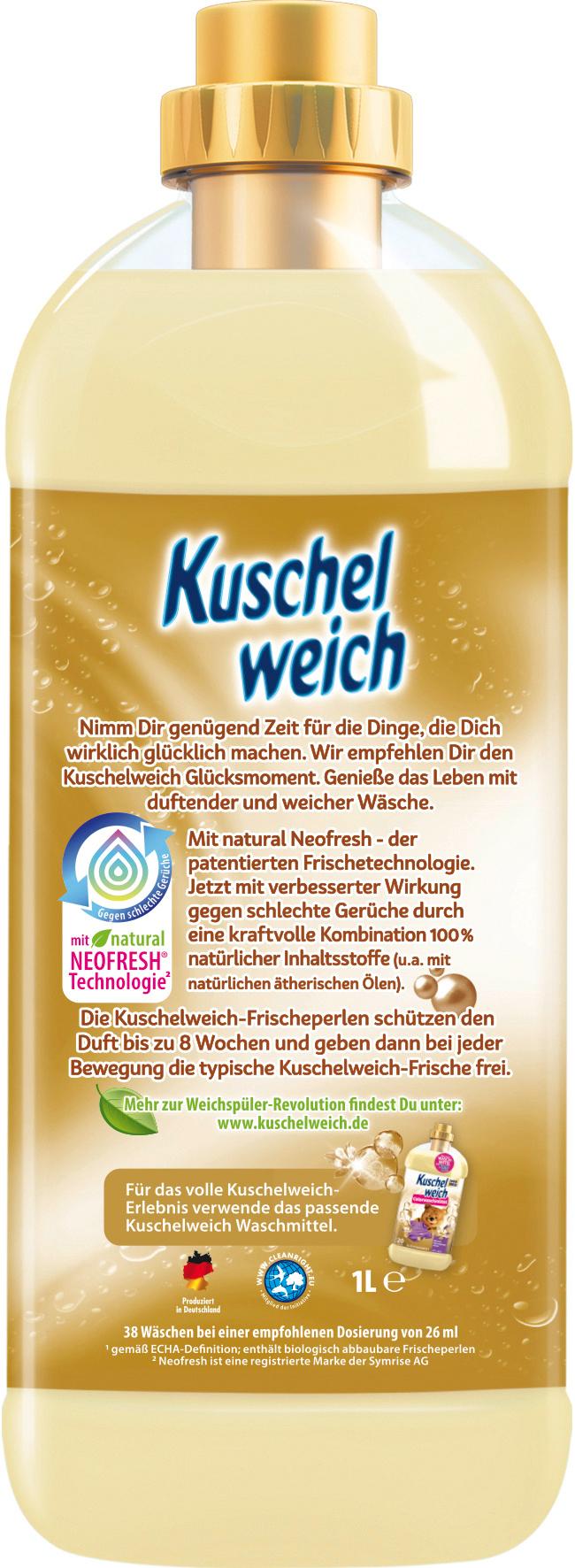 Produktbild Kuschelweich Weichspüler Glücksmoment 2 von 2