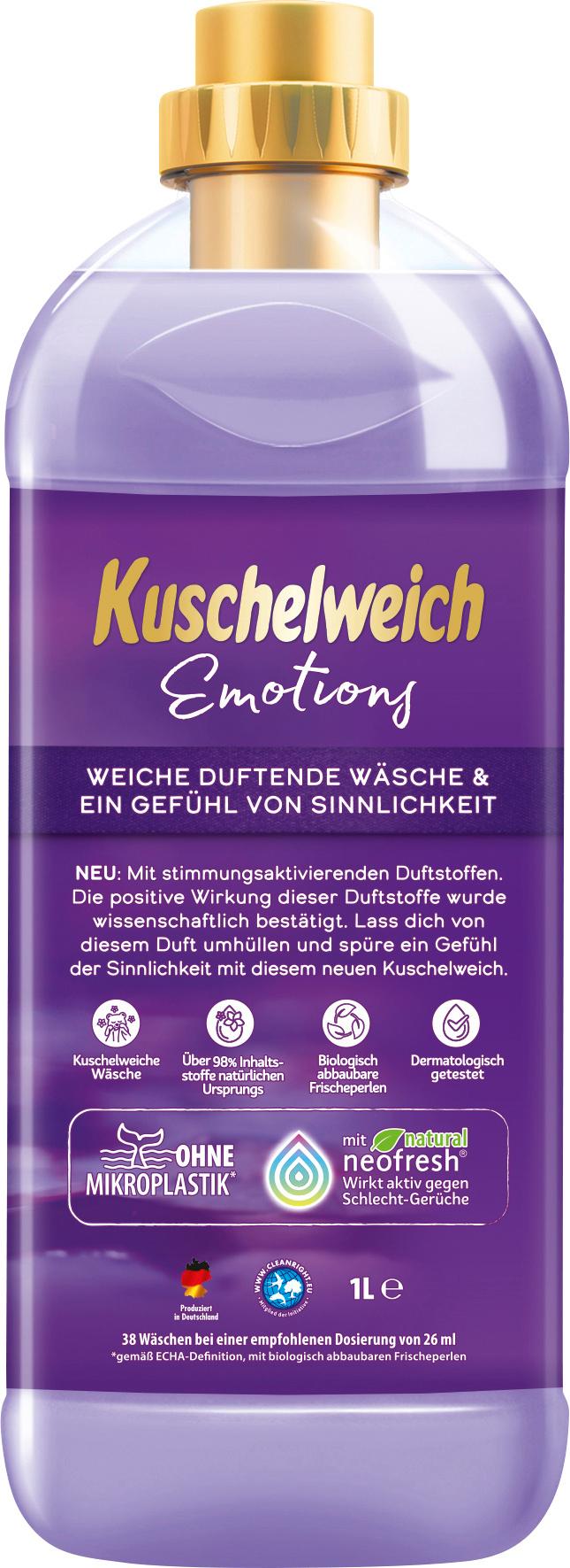 Produktbild Kuschelweich Weichspüler Emotions Sinnlichkeit 2 von 2