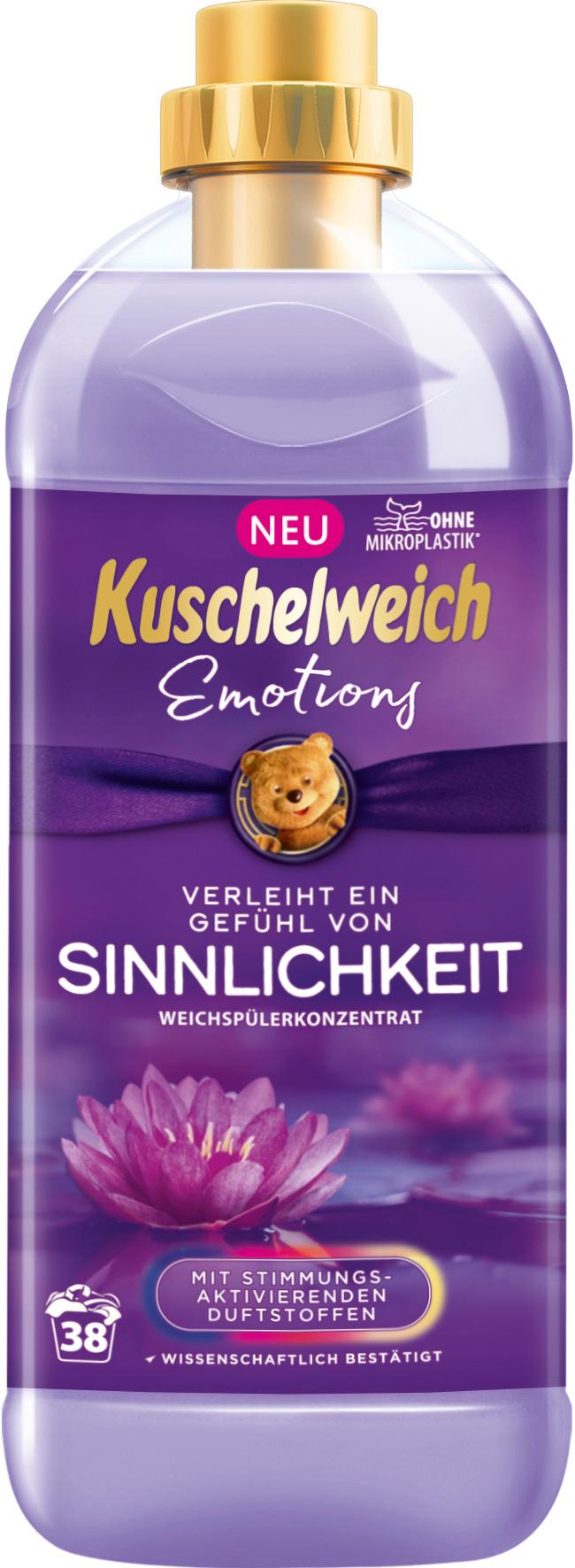Kuschelweich Weichspüler Emotions Sinnlichkeit