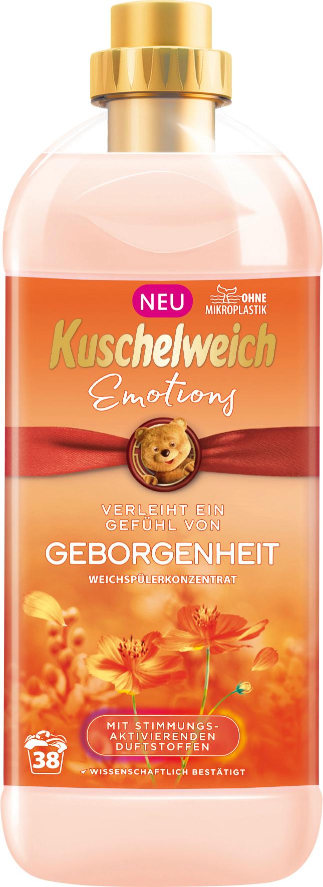 Kuschelweich Weichspüler Emotions Geborgenheit
