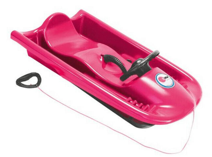 KHW - Snow Flyer pink - moderner Designer-Bob für außergewöhnlichen Fahrspaß
